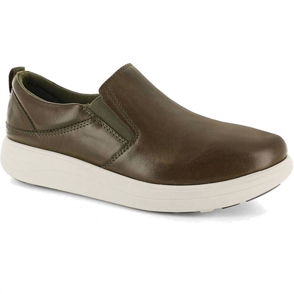 NEW STRIVE women's florida ii sneakers - wide in olive